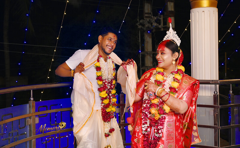 Mala Badal — Wedding photography by Memorix World, Kolkata