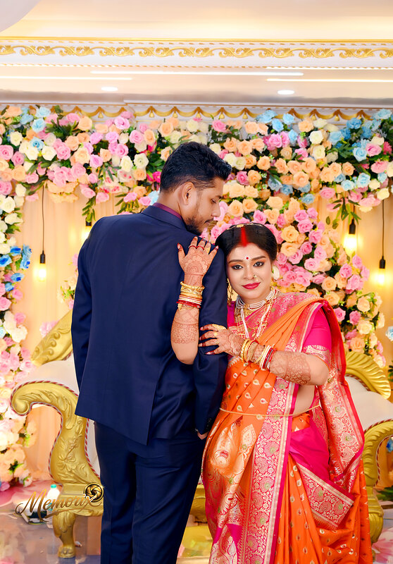 The Reception — Wedding photography by Memorix World, Kolkata